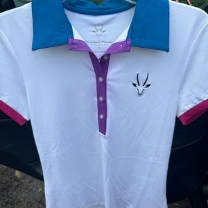 Ladies short sleeve golf shirt